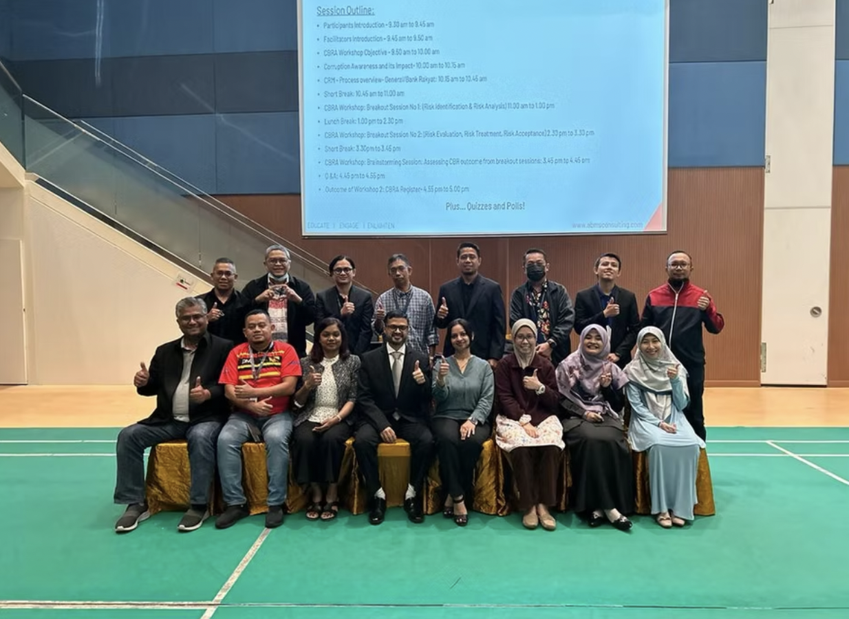 Corruption Risk Management workshop for Bank Rakyat — Kuala Lumpur
