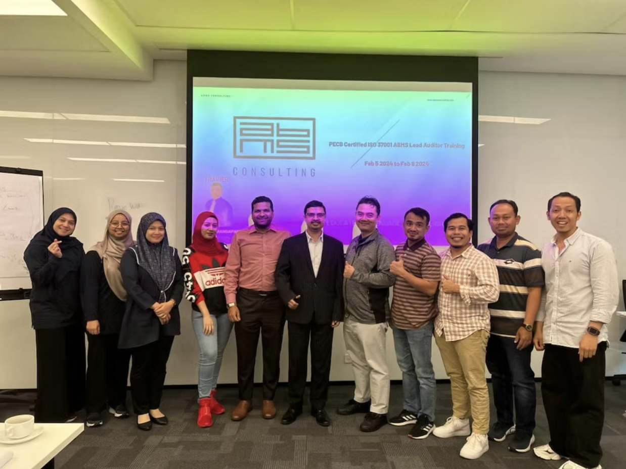 ISO 37001 Lead Auditor training for Bank Rakyat & Yinson — Kuala Lumpur, Feb 2024